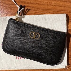 Valentino Garavani BNIB Card Case with Key Ring